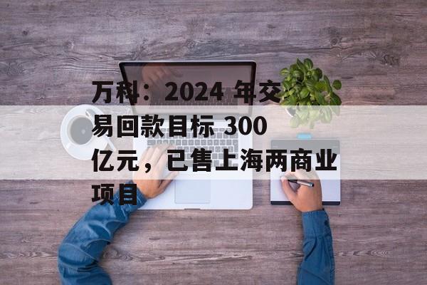 万科:2024 年交易回款目标 300 亿元,已售上海两商业项目 万科:2024 年交易回款目标 300 亿元,已售上海两商业项目