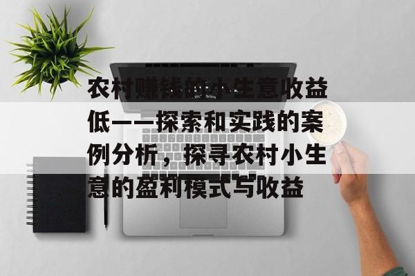 农村赚钱的小生意收益低——探索和实践的案例分析,探寻农村小生意的盈利模式与收益 农村赚钱的小生意收益低——探索和实践的案例分析,探寻农村小生意的盈利模式与收益