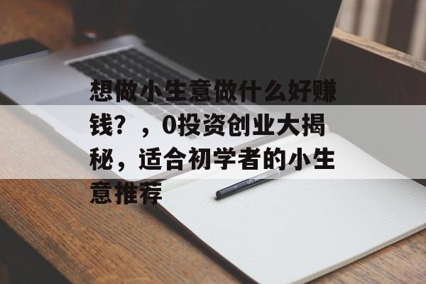想做小生意做什么好赚钱?,0投资创业大揭秘,适合初学者的小生意推荐 想做小生意做什么好赚钱?,0投资创业大揭秘,适合初学者的小生意推荐