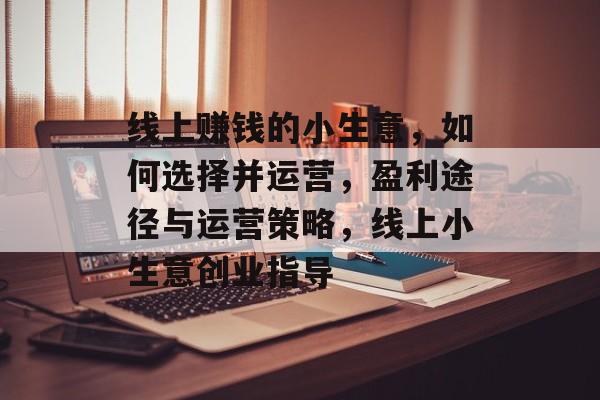 线上赚钱的小生意,如何选择并运营,盈利途径与运营策略,线上小生意创业指导 线上赚钱的小生意,如何选择并运营,盈利途径与运营策略,线上小生意创业指导