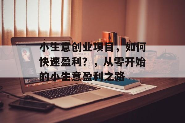 小生意创业项目,如何快速盈利?,从零开始的小生意盈利之路 小生意创业项目,如何快速盈利?,从零开始的小生意盈利之路
