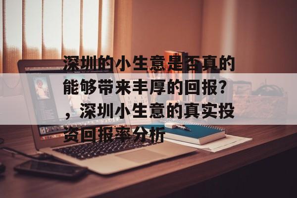 深圳的小生意是否真的能够带来丰厚的回报?,深圳小生意的真实投资回报率分析 深圳的小生意是否真的能够带来丰厚的回报?,深圳小生意的真实投资回报率分析