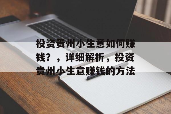 投资贵州小生意如何赚钱?,详细解析,投资贵州小生意赚钱的方法 投资贵州小生意如何赚钱?,详细解析,投资贵州小生意赚钱的方法
