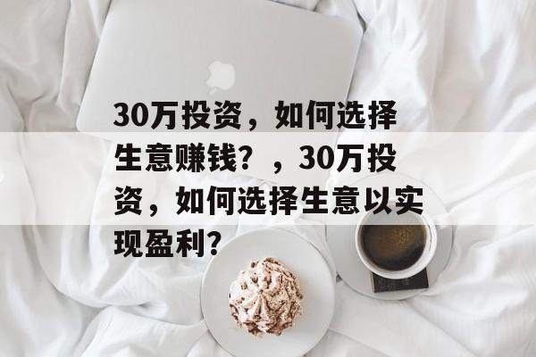 30万投资,如何选择生意赚钱?,30万投资,如何选择生意以实现盈利? 30万投资,如何选择生意赚钱?,30万投资,如何选择生意以实现盈利?