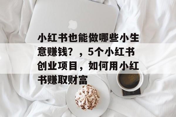 小红书也能做哪些小生意赚钱？，5个小红书创业项目，如何用小红书赚取财富