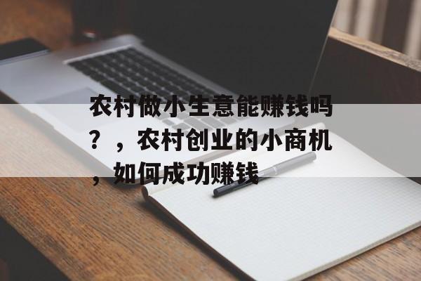 农村做小生意能赚钱吗？，农村创业的小商机，如何成功赚钱