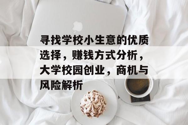 寻找学校小生意的优质选择,赚钱方式分析,大学校园创业,商机与风险解析 寻找学校小生意的优质选择,赚钱方式分析,大学校园创业,商机与风险解析