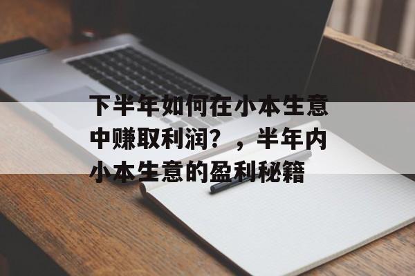 下半年如何在小本生意中赚取利润?,半年内小本生意的盈利秘籍 下半年如何在小本生意中赚取利润?,半年内小本生意的盈利秘籍
