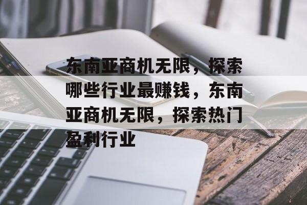 东南亚商机无限，探索哪些行业最赚钱，东南亚商机无限，探索热门盈利行业