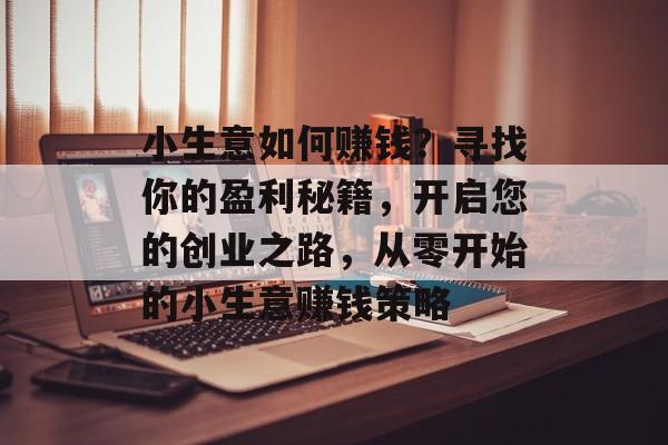 小生意如何赚钱？寻找你的盈利秘籍，开启您的创业之路，从零开始的小生意赚钱策略