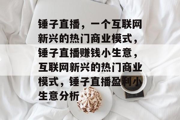 锤子直播,一个互联网新兴的热门商业模式,锤子直播赚钱小生意,互联网新兴的热门商业模式,锤子直播盈利小生意分析 锤子直播,一个互联网新兴的热门商业模式,锤子直播赚钱小生意,互联网新兴的热门商业模式,锤子直播盈利小生意分析