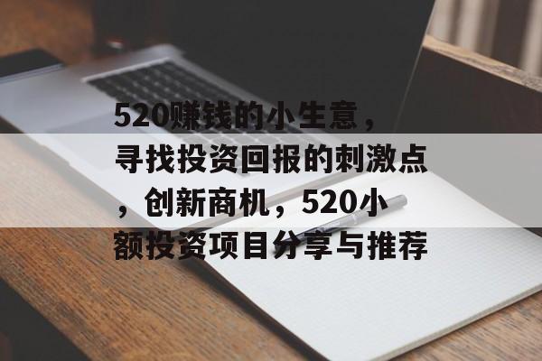 520赚钱的小生意,寻找投资回报的刺激点,创新商机,520小额投资项目分享与推荐 520赚钱的小生意,寻找投资回报的刺激点,创新商机,520小额投资项目分享与推荐