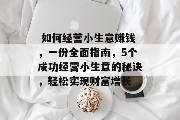 如何经营小生意赚钱,一份全面指南,5个成功经营小生意的秘诀,轻松实现财富增长  如何经营小生意赚钱,一份全面指南,5个成功经营小生意的秘诀,轻松实现财富增长