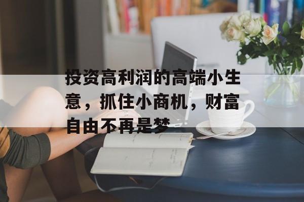 投资高利润的高端小生意，抓住小商机，财富自由不再是梦