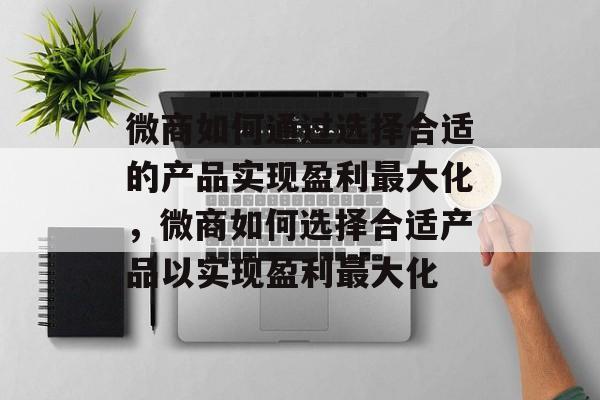微商如何通过选择合适的产品实现盈利最大化，微商如何选择合适产品以实现盈利最大化