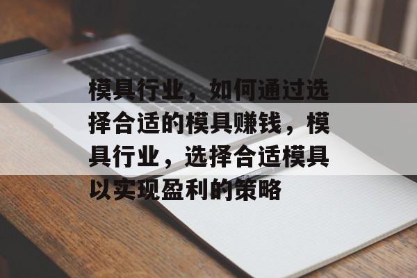 模具行业,如何通过选择合适的模具赚钱,模具行业,选择合适模具以实现盈利的策略 模具行业,如何通过选择合适的模具赚钱,模具行业,选择合适模具以实现盈利的策略