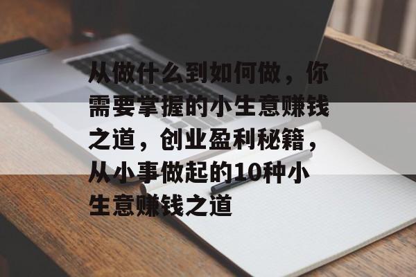 从做什么到如何做,你需要掌握的小生意赚钱之道,创业盈利秘籍,从小事做起的10种小生意赚钱之道 从做什么到如何做,你需要掌握的小生意赚钱之道,创业盈利秘籍,从小事做起的10种小生意赚钱之道