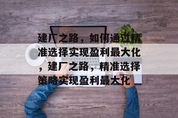 建厂之路,如何通过精准选择实现盈利最大化,建厂之路,精准选择策略实现盈利最大化 建厂之路,如何通过精准选择实现盈利最大化,建厂之路,精准选择策略实现盈利最大化