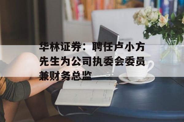 华林证券:聘任卢小方先生为公司执委会委员兼财务总监 华林证券:聘任卢小方先生为公司执委会委员兼财务总监