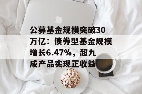公募基金规模突破30万亿:债券型基金规模增长6.47%,超九成产品实现正收益 公募基金规模突破30万亿:债券型基金规模增长6.47%,超九成产品实现正收益