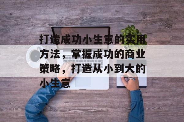 打造成功小生意的实用方法，掌握成功的商业策略，打造从小到大的小生意