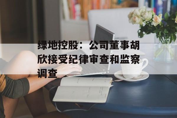 绿地控股:公司董事胡欣接受纪律审查和监察调查 绿地控股:公司董事胡欣接受纪律审查和监察调查