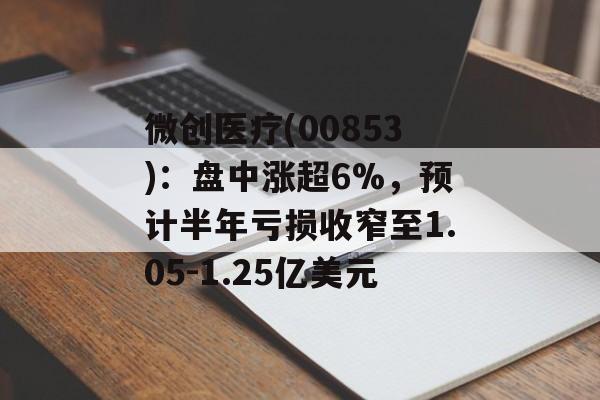 微创医疗(00853):盘中涨超6%,预计半年亏损收窄至1.05-1.25亿美元 微创医疗(00853):盘中涨超6%,预计半年亏损收窄至1.05-1.25亿美元
