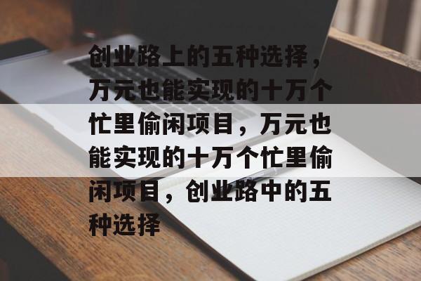 创业路上的五种选择,万元也能实现的十万个忙里偷闲项目,万元也能实现的十万个忙里偷闲项目,创业路中的五种选择 创业路上的五种选择,万元也能实现的十万个忙里偷闲项目,万元也能实现的十万个忙里偷闲项目,创业路中的五种选择