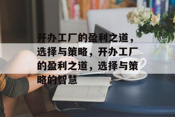 开办工厂的盈利之道,选择与策略,开办工厂的盈利之道,选择与策略的智慧 开办工厂的盈利之道,选择与策略,开办工厂的盈利之道,选择与策略的智慧