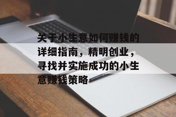 关于小生意如何赚钱的详细指南,精明创业,寻找并实施成功的小生意赚钱策略 关于小生意如何赚钱的详细指南,精明创业,寻找并实施成功的小生意赚钱策略