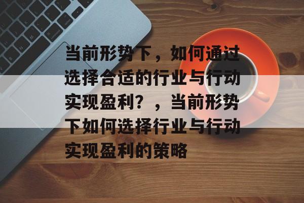 当前形势下,如何通过选择合适的行业与行动实现盈利?,当前形势下如何选择行业与行动实现盈利的策略 当前形势下,如何通过选择合适的行业与行动实现盈利?,当前形势下如何选择行业与行动实现盈利的策略