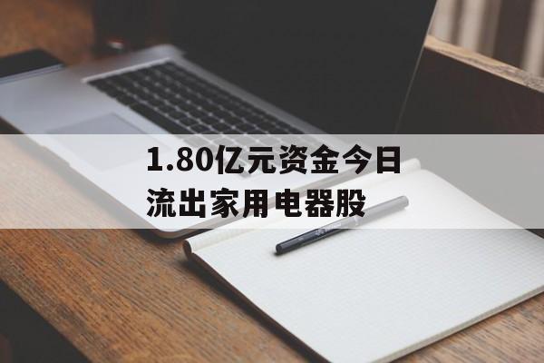 1.80亿元资金今日流出家用电器股 1.80亿元资金今日流出家用电器股