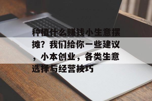 种植什么赚钱小生意摆摊?我们给你一些建议,小本创业,各类生意选择与经营技巧 种植什么赚钱小生意摆摊?我们给你一些建议,小本创业,各类生意选择与经营技巧