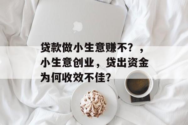 贷款做小生意赚不?,小生意创业,贷出资金为何收效不佳? 贷款做小生意赚不?,小生意创业,贷出资金为何收效不佳?