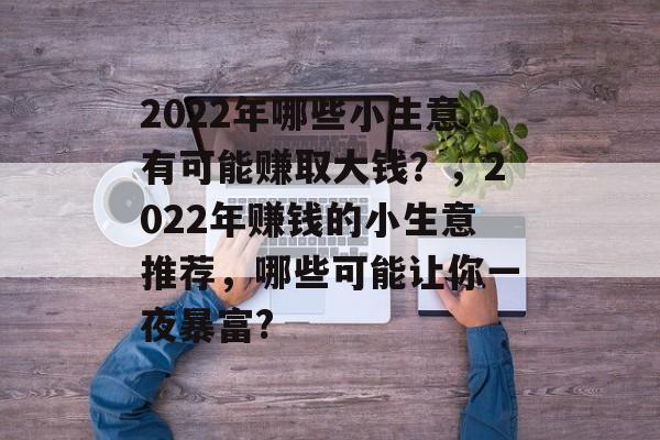 2022年哪些小生意有可能赚取大钱?,2022年赚钱的小生意推荐,哪些可能让你一夜暴富? 2022年哪些小生意有可能赚取大钱?,2022年赚钱的小生意推荐,哪些可能让你一夜暴富?