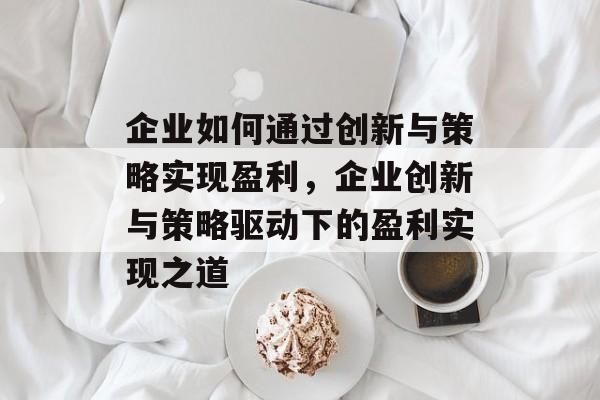 企业如何通过创新与策略实现盈利,企业创新与策略驱动下的盈利实现之道 企业如何通过创新与策略实现盈利,企业创新与策略驱动下的盈利实现之道