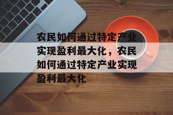 农民如何通过特定产业实现盈利最大化,农民如何通过特定产业实现盈利最大化 农民如何通过特定产业实现盈利最大化,农民如何通过特定产业实现盈利最大化