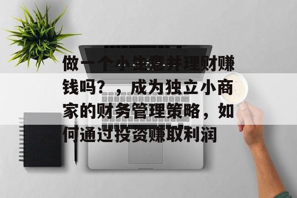 做一个小生意并理财赚钱吗?,成为独立小商家的财务管理策略,如何通过投资赚取利润 做一个小生意并理财赚钱吗?,成为独立小商家的财务管理策略,如何通过投资赚取利润