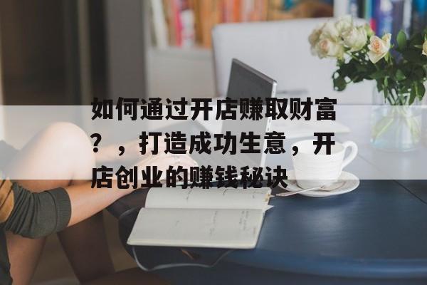 如何通过开店赚取财富?,打造成功生意,开店创业的赚钱秘诀 如何通过开店赚取财富?,打造成功生意,开店创业的赚钱秘诀