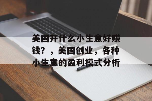美国开什么小生意好赚钱？，美国创业，各种小生意的盈利模式分析