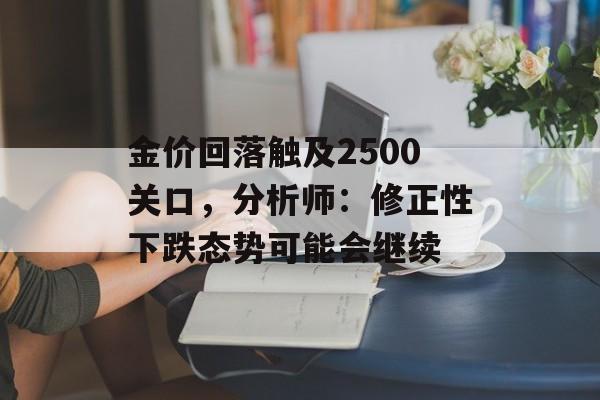 金价回落触及2500关口,分析师:修正性下跌态势可能会继续 金价回落触及2500关口,分析师:修正性下跌态势可能会继续