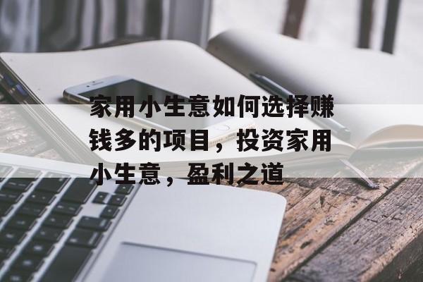 家用小生意如何选择赚钱多的项目，投资家用小生意，盈利之道
