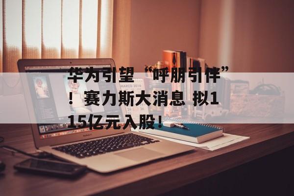 华为引望“呼朋引伴”!赛力斯大消息 拟115亿元入股! 华为引望“呼朋引伴”!赛力斯大消息 拟115亿元入股!