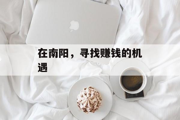 在南阳，寻找赚钱的机遇