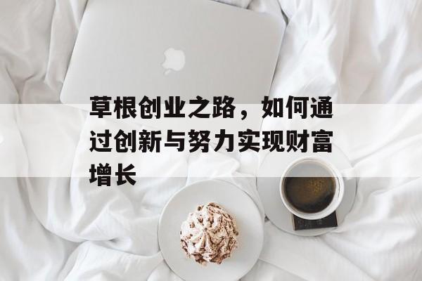 草根创业之路，如何通过创新与努力实现财富增长