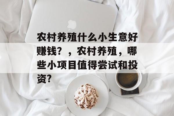 农村养殖什么小生意好赚钱？，农村养殖，哪些小项目值得尝试和投资?