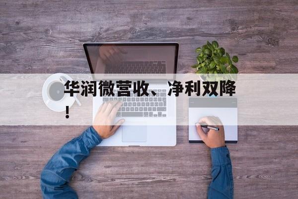 华润微营收、净利双降! 华润微营收、净利双降!