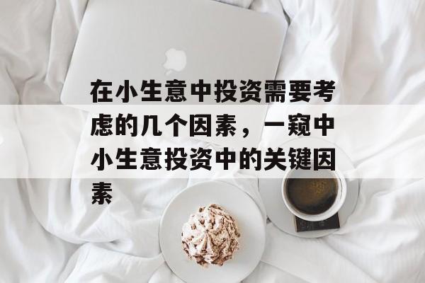 在小生意中投资需要考虑的几个因素,一窥中小生意投资中的关键因素 在小生意中投资需要考虑的几个因素,一窥中小生意投资中的关键因素