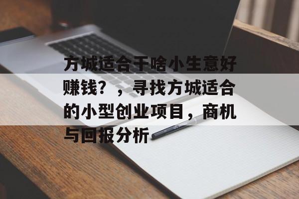 方城适合干啥小生意好赚钱?,寻找方城适合的小型创业项目,商机与回报分析 方城适合干啥小生意好赚钱?,寻找方城适合的小型创业项目,商机与回报分析