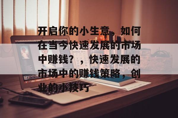 开启你的小生意，如何在当今快速发展的市场中赚钱？，快速发展的市场中的赚钱策略，创业的小技巧